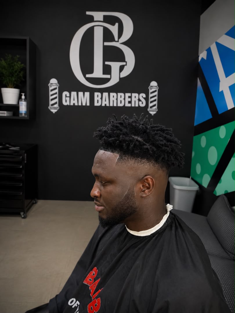 High fade haircut